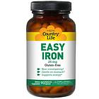 Country Life Gluten Free Easy Iron 25mg 90 Capsules