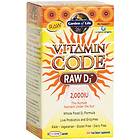 Garden of Life Vitamin Code Raw D3 2000IU 60 Capsules