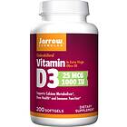 Jarrow Formulas Vitamin D3 1000IU 200 Capsules