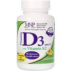 Michael's Naturopathic Programs Vitamin D3 + K2 5000IU 90 Tablets