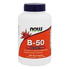 Now Foods vitamin B-50 250 Kapselit