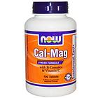 Now Foods Cal-Mag Stress Formula 100 Tabletter