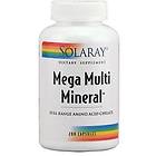 Solaray Mega Multi Mineral 120 Capsules