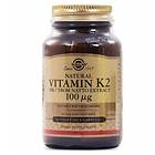 Solgar Vitamin K2 100mcg Vegetable 50 Kapsler