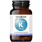 Viridian Vitamin K 50mcg 30 Capsules