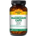 Country Life Gluten Free Magnesium Caps 300mg 120 Capsules