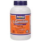 Now Foods L-Carnitine 500mg 180 Kapselit