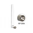 DeLock WLAN 802.11 a/b/g/n RP-SMA Antenna 2-4dBi (88460)