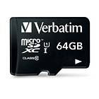 Verbatim microSDXC Class 10 UHS-I U1 64GB