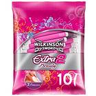 Wilkinson Sword Ekstra 2 Beauty Disposable 10-pakning