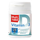 Multi-tabs D-vitamin 25mcg 180 Tabletter