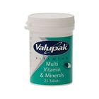 Valupak Multi-vitamins & Minerals 25 Tablets