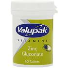 Valupak Zinc Gluconate 60 Tablets