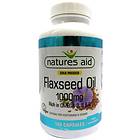 Natures Aid Flaxseed Oil 1000mg 180 Kapslar