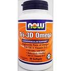 Now Foods Tri-3D Omega 90 Kapslar