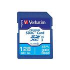 Verbatim Premium SDXC Class 10 UHS-I U1 128GB