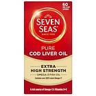 Seven Seas Extra High Strength Pure Cod Liver Oil 60 Kapslar