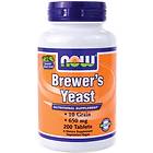 Now Foods Brewer's Yeast 650mg 200 Tabletter