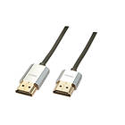 Lindy Slim Cromo HDMI - HDMI High Speed with Ethernet 3m