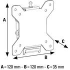 Hama Motion TV Wall Bracket XS (118611)