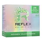 Reflex Nutrition Nexgen Multivitamin 60 Kapselit