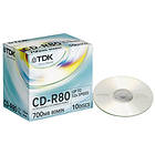 TDK CD-R 700MB 52x 10-pack Jewelcase