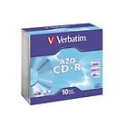 Verbatim CD-R 700MB 52x 10-pack Slimcase