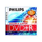 Philips DVD+R DL 8.5GB 8x 5-pack Jewel Case