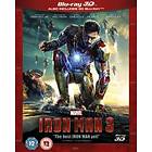 Iron Man 3 (3D) (UK) (Blu-ray)
