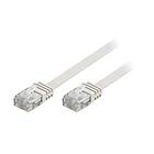 Deltaco Flat U/UTP Cat6 RJ45 - RJ45 1.5m