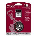 PNY High Performance SDHC Class 10 UHS-I U1 16GB