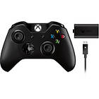 Microsoft Xbox One Wireless Controller + Play & Charge (Xbox One/PC) (Original)