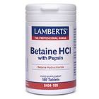 Lamberts Betaine HCl 324mg Pepsin 5mg 180 Tablets