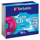 Verbatim CD-R 700MB 48x 10-pack Colour Slimcase