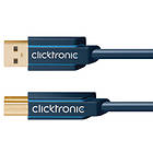 ClickTronic Casual USB A - USB B 3.0 0,5m
