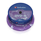 Verbatim DVD+R 4,7Go 16x Pack de 25 Spindle