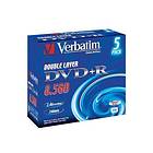 Verbatim DVD+R DL 8,5GB 2,4x 5-pack Jewelcase