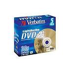 Verbatim DVD+R 4.7GB 16x 5-pack Jewel Case Lightscribe