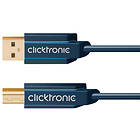 ClickTronic Casual USB A - USB A 2.0 1,8m