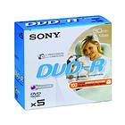 Sony DVD-R 8cm 1.4GB 5-pack Jewel Case