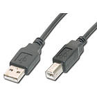 Assmann Shielded USB A - USB B 2.0 0,5m