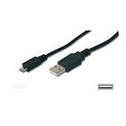 Digitus CU Double Shielded USB A - USB Micro-B 2.0 1m