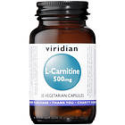 Viridian L-carnitine 500mg 30 Kapslar