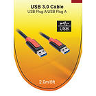 V7 USB A - USB A 3.0 2m