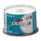 Sony DVD-R 4.7GB 16x 50-pack Cakebox Inkjet