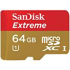 SanDisk Extreme (Plus) microSDXC Class 10 UHS-I U1 80MB/s 64GB