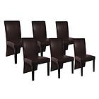 vidaXL Adam Chaise (6-pack)