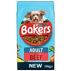 Purina Bakers Complete Adult Beef & Vegetables 14kg