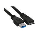 InLine USB A - USB B 3.0 0,5m