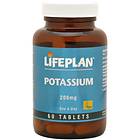 Lifeplan Potassium 200mg 60 Tablets